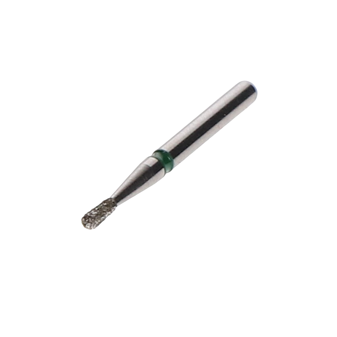 Pear Diamond Bur Friction Grip 830-012C Coarse 5/Pk