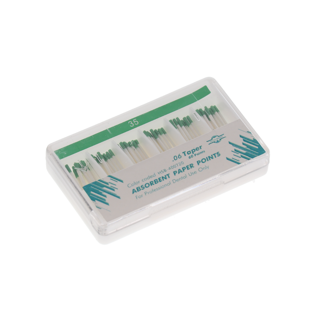 Absorbent Paper Points .06 Taper 60/Pk