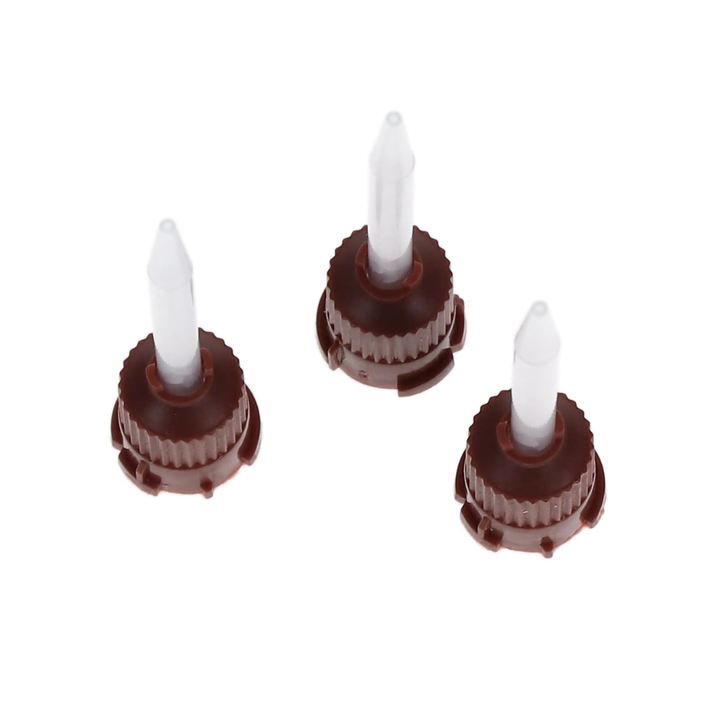 Temporary Cement Mixing Tips, Brown, 25/Pk