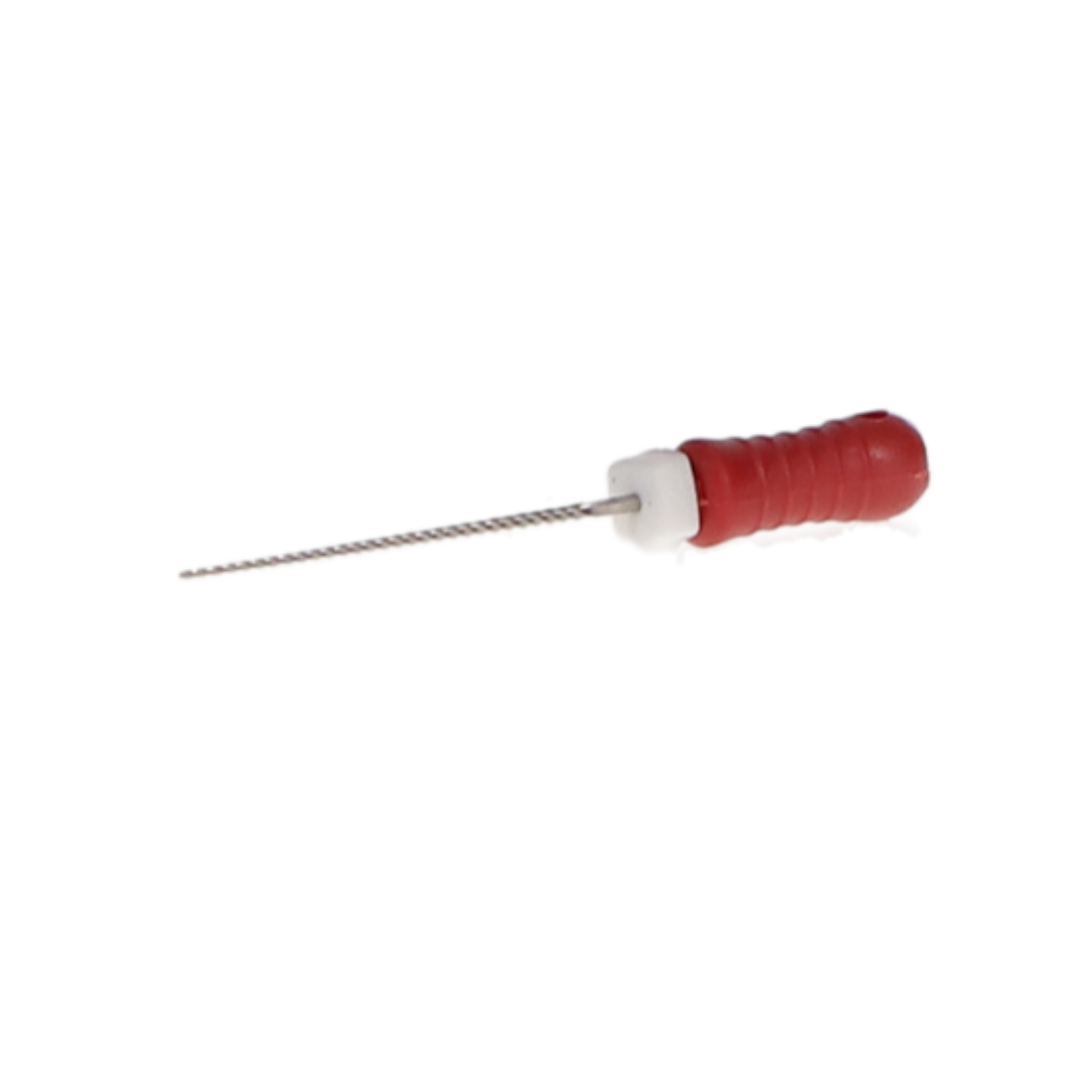 K-File, Stainless Steel, 21 mm, # 25, Red, 6/Pk