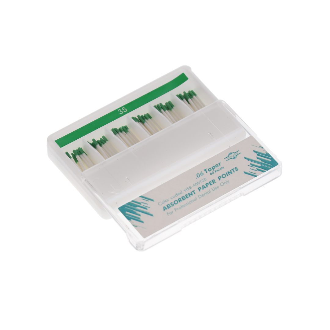 Absorbent Paper Points .06 Taper 60/Pk