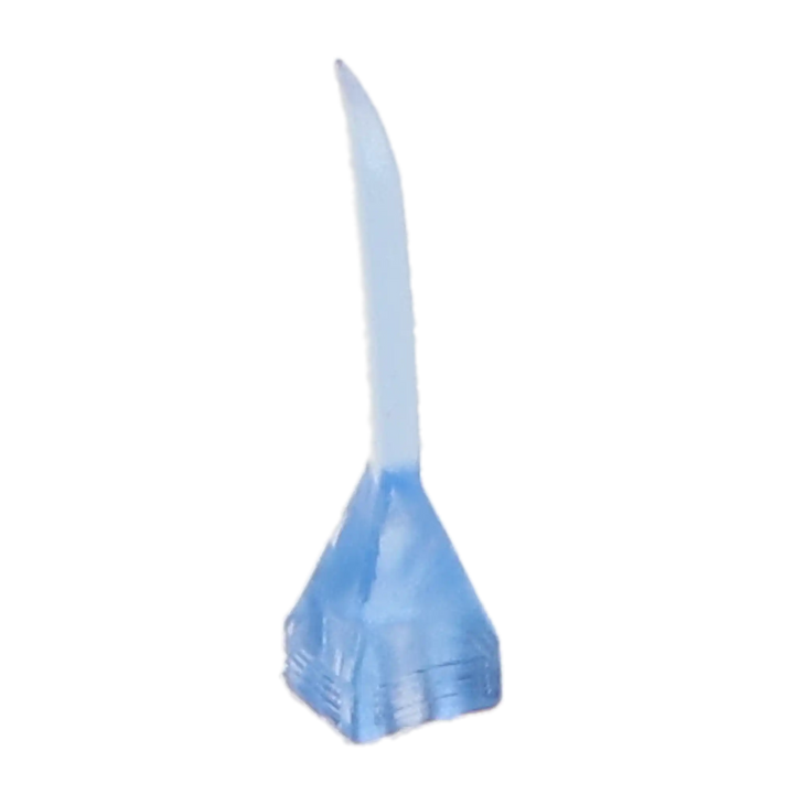 Accuwedges Plastic Wedges, Disposable, 10 mm, Extra Small, Blue, 100/Pk, WG-10